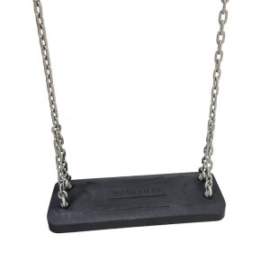 Misaladejuegos Asiento de caucho con cadenas Masgames Classic Inox MA512400