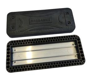 Misaladejuegos Asiento de caucho con cadenas Masgames Classic Inox MA512400 - Imagen 3