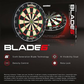 Misaladejuegos Diana Winmau Blade 6 Dartboard 3033 - Imagen 6