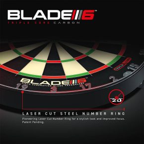 Misaladejuegos Diana Winmau Blade 6 Triple Core Dartboard 3032. - Imagen 5