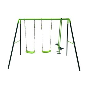 Misaladejuegos Columpio metálico triple Masgames Gingo MA400203