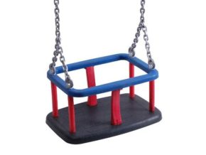 Misaladejuegos Asiento de bebé de caucho con cadenas Masgames MA513769