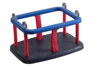 Misaladejuegos Asiento de bebé de caucho con cadenas Masgames MA513769 - Imagen 3