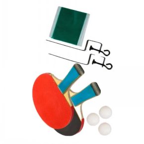 Misaladejuegos Pack de 2 Palas Ping Pong + Soporte + Red + 3 Bolas Modelo Uranus 0006813 - Imagen 3