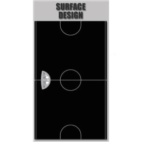 Misaladejuegos Mesa Aire Mini Profesional Black Ice - Imagen 2