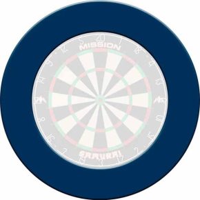 Misaladejuegos Dartboard Surrounds Liso Mission Darts Azul SU003