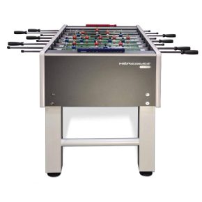 Misaladejuegos Futbolin Profesional Hércules Black Jugadores Clásicos de Metal 136x76x92 cm 2782 - Imagen 3