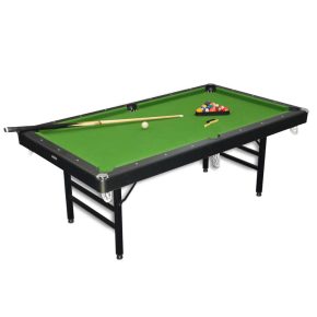 Misaladejuegos Mesa de Billar Plegable 7FT California 213x120x82cm Patas de Metal 2797