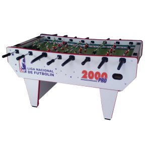 Misaladejuegos Futbolin Presas 2000 Pro Home jugador metal Sin luz ni protector barras 12010