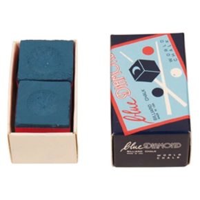 Misaladejuegos Tiza Billar Blue Diamond azul 2 unid 7068-25