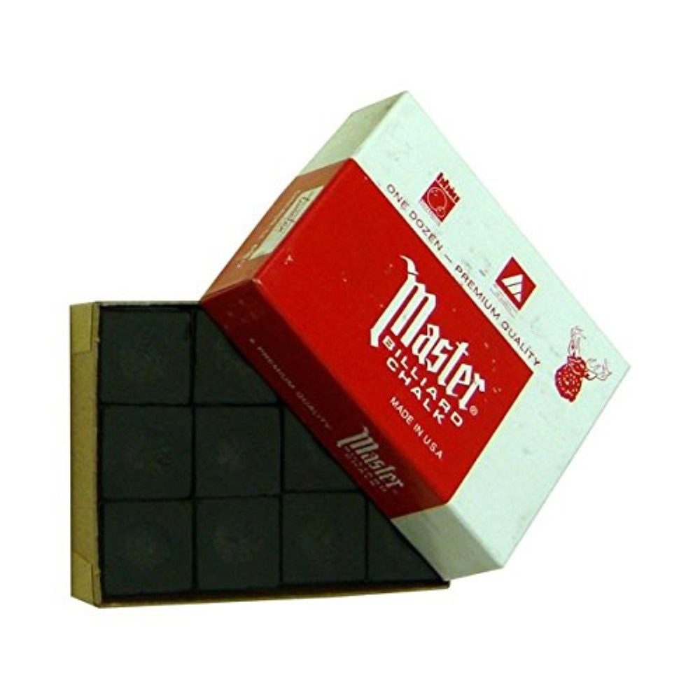 Misaladejuegos Tiza Billar Master Negra 12 unid 3003.050 45.001.13.6 - Imagen 2