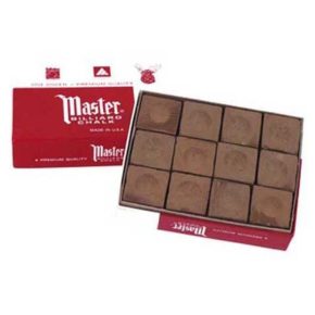 Misaladejuegos Tiza Billar Master Marron 12 unid 3003.060