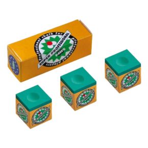 Misaladejuegos Tiza Billar Gesso Nir Super Pro Verde 7407