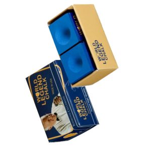 Misaladejuegos Tiza Billar World Legend Chalk Azul 9080 - Imagen 3