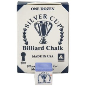 Misaladejuegos Tiza Billar Silver Cup Azul Royal  12 unid 7514