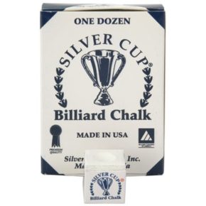 Misaladejuegos Tiza Billar Silver Cup Blanca 12 unid 7517