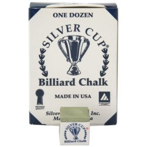 Misaladejuegos Tiza Billar Silver Cup Verde Claro 12 unid 7506