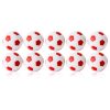 Misaladejuegos Bola Futbolin Robertson Blanco Rojo 24gr 35mm 10unid 2558.05