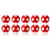 Misaladejuegos Bola Futbolin Robertson Rojo Blanco 24gr 35mm 10unid 2558.03