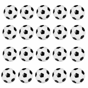 Misaladejuegos Bola futbolin balon 16.5gr 31mm 20 unidades