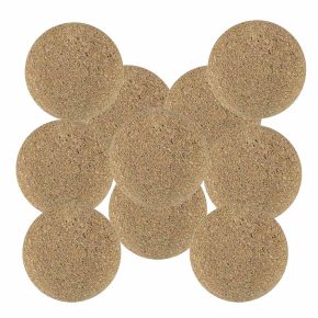 Misaladejuegos Bola Futbolin Corcho Natural 13 gramos 34mm 10 unidades