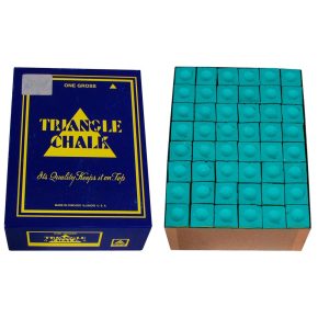 Misaladejuegos Tiza Billar Triangle Chalk Verde 144 unid 3001.244