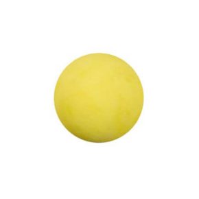 Misaladejuegos Bola futbolín tacto suave amarilla 21gr 36mm 50055000