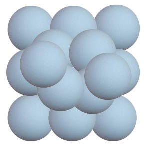 Misaladejuegos Bola futbolin Superdura Blanco Brillo 36g gramos 34mm 15 unidades
