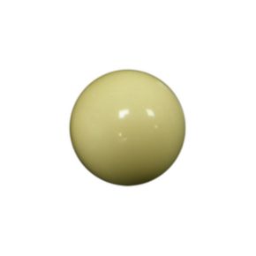 Misaladejuegos Bola futbolin Resina Color Blanco Brillo 35g 34mm 10012B