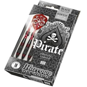 Misaladejuegos Dardos Harrows Pirate Red 18g - Imagen 2