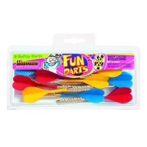 Misaladejuegos Pack  Dardos Harrows Fun Darts Laton 2ba 4mm Set 3 Unid.