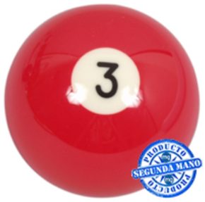 Misaladejuegos Bola Billar nº3 Segunda Mano