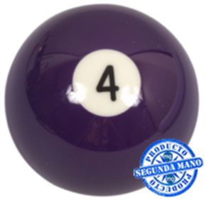 Misaladejuegos Bola Billar nº4 Segunda Mano
