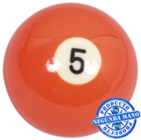 Misaladejuegos Bola Billar nº5 Segunda Mano