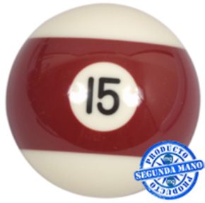 Misaladejuegos Bola Billar nº15 Segunda Mano
