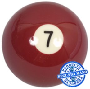 Misaladejuegos Bola Billar nº7 Segunda Mano
