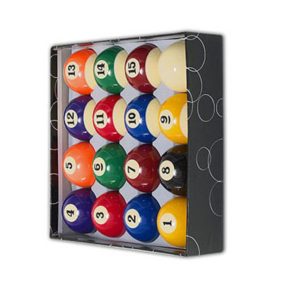 Misaladejuegos Juego bolas económicas numeradas 50.2mm blanca 47.6mm 11102 - Imagen 3