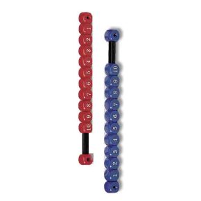 Misaladejuegos Pack Marcadores Contador Futbolin Rojo Azul 6046 - Imagen 3
