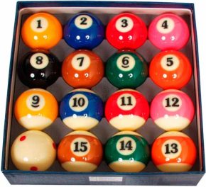 Misaladejuegos Juego Bolas Billar Americano Aramith Super Pro TV Cup 57.2mm 2557.010 70.062.57.0 - Imagen 2
