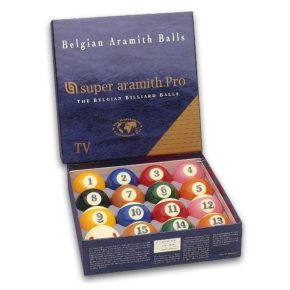 Misaladejuegos Juego Bolas Billar Americano Aramith Super Pro TV Cup 57.2mm 2557.010 70.062.57.0