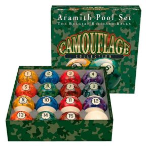 Misaladejuegos Juego Bolas Aramith Camouflage Collection 57.2mm 2557.021
