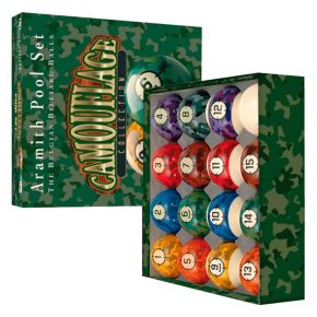 Misaladejuegos Juego Bolas Aramith Camouflage Collection 57.2mm 2557.021 - Imagen 3