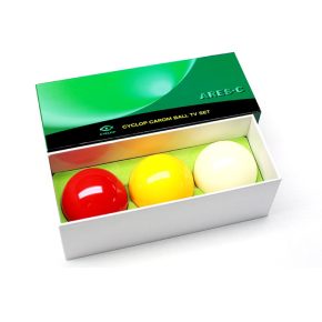 Misaladejuegos Juego Bolas Cyclop Carom Ares Premium Ball Set 61.5mm 1 Set 3 Bolas - Imagen 2