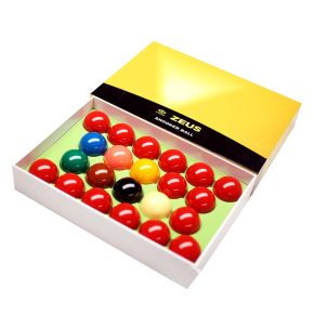 Misaladejuegos Juego Bolas Cyclop Snooker Zeus Tournament TV Set 52.4mm Set 22 Bolas
