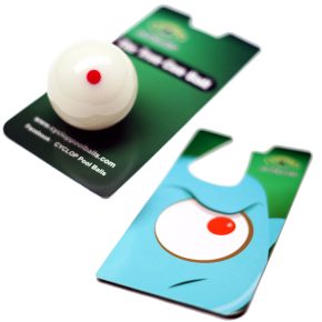Misaladejuegos Bola Billar Cyclop One Red Dot 57.15 mm 1 unid - Imagen 4
