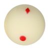 Misaladejuegos Bola Billar Cyclop Circle Square Red Dots 57.2 mm 1 unid. - Imagen 2