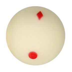 Misaladejuegos Bola Billar Cyclop Circle Square Red Dots 57.15 mm 1 unid. - Imagen 2