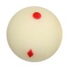 Misaladejuegos Bola Billar Cyclop Circle Square Red Dots 57.2 mm 1 unid. - Imagen 3