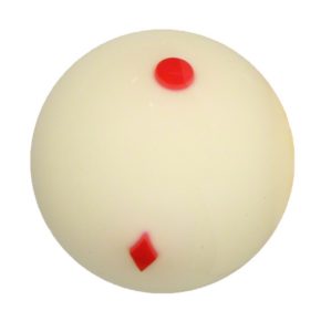Misaladejuegos Bola Billar Cyclop Circle Square Red Dots 57.15 mm 1 unid. - Imagen 3