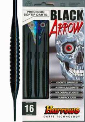Misaladejuegos Dardos Harrows Black Arrow R 16g - Imagen 2